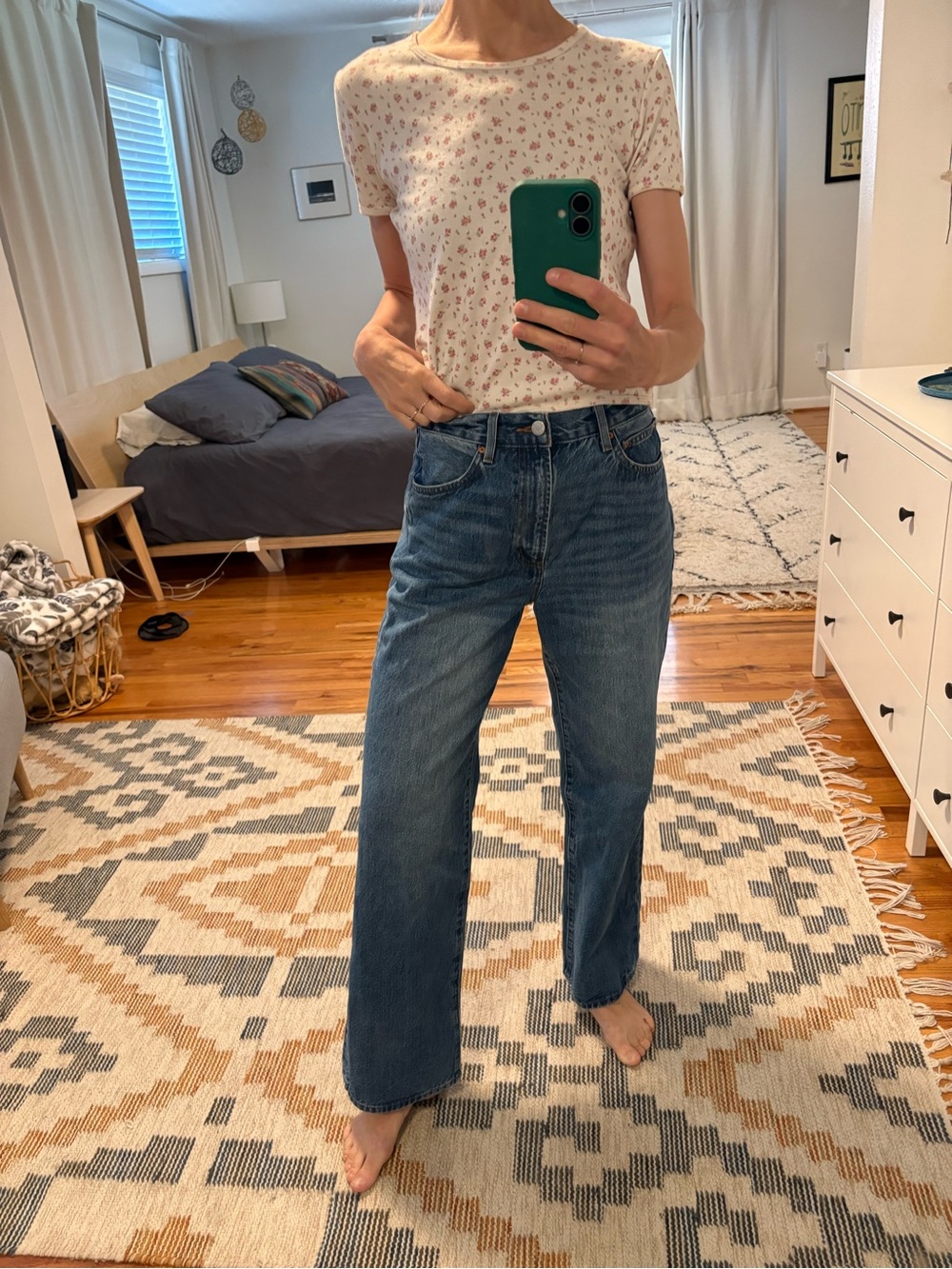 Aritzia Farrah High-Rise Wide Leg Jeans 27x30